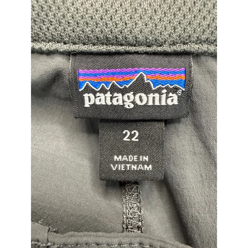 Patagonia Pants Women 22 Gray Quandary Hiking Outdoor‎ Straight Leg Stretch FGE